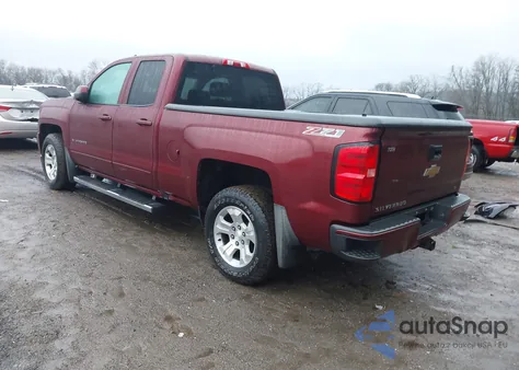 2017 Chevrolet Silverado 1500 2Lt из США, поврежденный, VIN 1GCVKREC4HZ218845